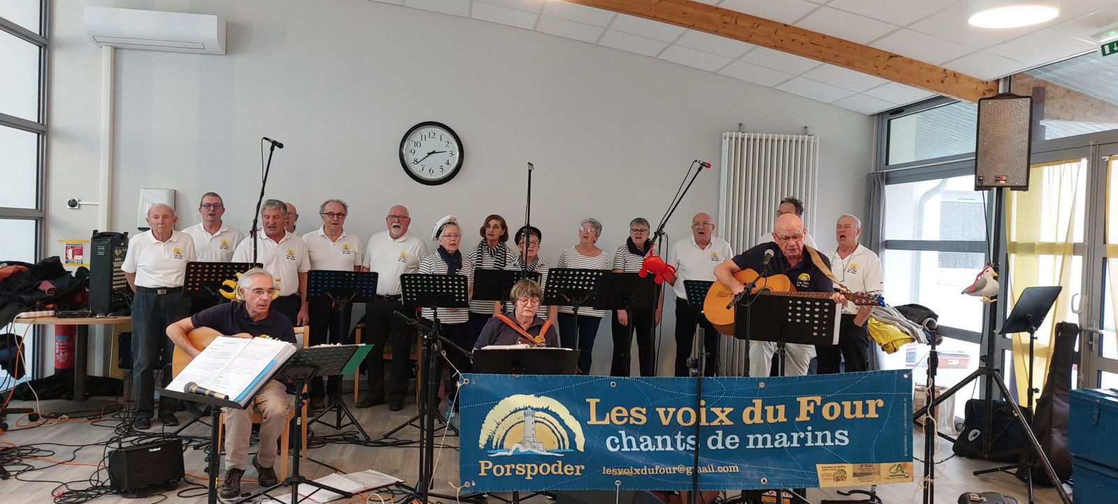 Animation a l'ehpad des 4 moulins a brest